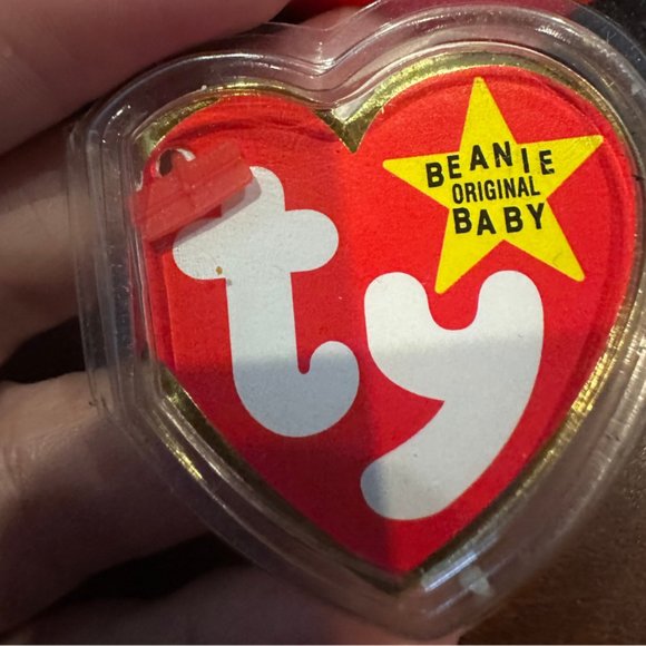 Ty Beanie Babies Lucky The Ladybug - NWT - Picture 7 of 9